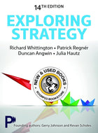 *PRE-ORDER, APPROX 7-14 BUSINESS DAYS, may be backordered* Exploring Strategy (TEXTBOOK ONLY) 14th edition by Richard Whittington 9781292473338