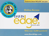 *PRE-ORDER, APPROX 7-10 BUSINESS DAYS* Davis Edge For NCLEX-RN ACCESS CARD CODE ONLY 2 YEARS by Fa Davis 9780803655768