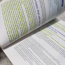 Load image into Gallery viewer, The Comprehensive Guide to Legal Research, Writing &amp; Analysis 4th Edition by Moira McCarney 9781774624944 (USED:ACCEPTABLE; shows heavy wear, rips, highlights, see pic) *141h
