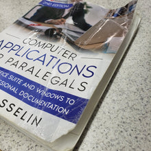 Load image into Gallery viewer, Computer Applications for Paralegals 2nd Edition by Barb Asselin 9798567933343 (USED:ACCEPTABLE; shows heavy use, markings, rips, see pic) *136c
