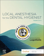 *PRE-ORDER, APPROX 4-6 BUSINESS DAYS* Local Anesthesia for the Dental Hygienist 4th Edition by Demetra D. Logothetis 9780443248948 [ZZ]