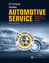 Load image into Gallery viewer, Automotive Service 6th Edition by Tim Gilles 9781337794039 (USED:ACCEPTABLE; highlights, markings, ripped page, see pics) *
