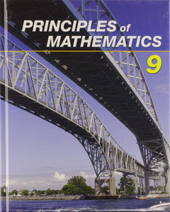 *PRE-ORDER 4-7 BUSINESS DAYS* Principles of Mathematics 9 by Small 9780176678142 *141d *FINAL SALE* [ZZ]