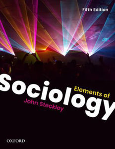 *FINAL SALE* Elements of Sociology 5th Canadian edition by John Steckley 9780199033003 *96f [ZZ]