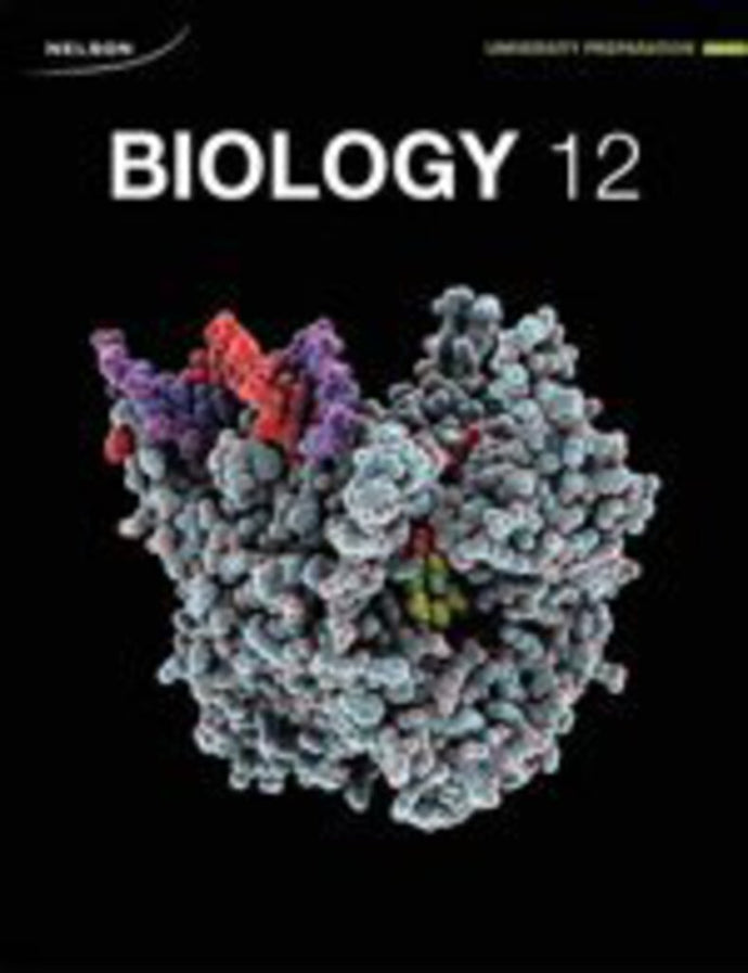 *PRE-ORDER, APPROX 1 WEEK* Nelson Biology 12 Student Text by Digiuseppe 9780176520373 GR12 [ZZ]