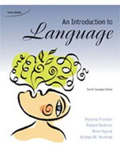 An Introduction to Language 4th Edition by Hyams Rodman Fromkin 9780176501198 *21b [ZZ]