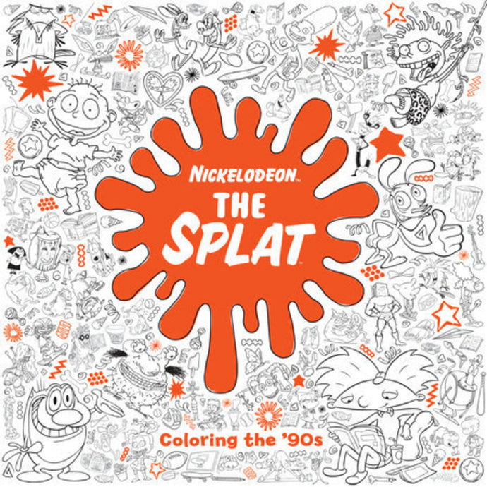 The Splat Coloring the '90s 9781524715212 *AVAILABLE FOR NEXT DAY PICK UP* *Z20
