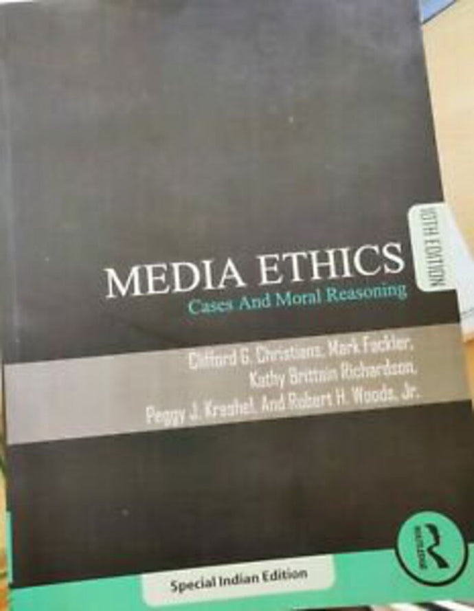 Media Ethics 10th Edition International by Clifford G. Christians 9780815366577 (USED:ACCEPTABLE:shows wear) *AVAILABLE FOR NEXT DAY PICK UP* *Z230 [ZZ]