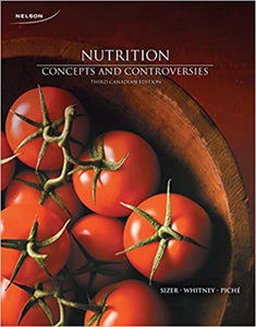 Nutrition 3rd Canadian Edition by Frances Sienkiewicz Sizer 9780176530778 (USED:GOOD) *AVAILABLE FOR NEXT DAY PICK UP* *Z228 [ZZ]
