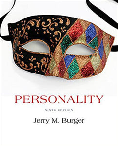 Personality 9th Edition by Jerry Burger 9781285740225 (USER:GOOD) *AVAILABLE FOR NEXT DAY PICK UP* *Z85 [ZZ]