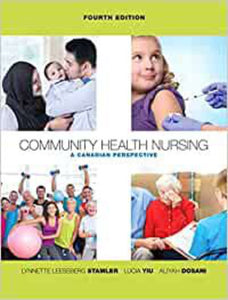 Community Health Nursing 4th Edition by Lynnette Leeseberg Stamler, Lucia Yiu 9780133156256 (USED:ACCEPTABLE:shows wear) *AVAILABLE FOR NEXT DAY PICK UP* *Z234