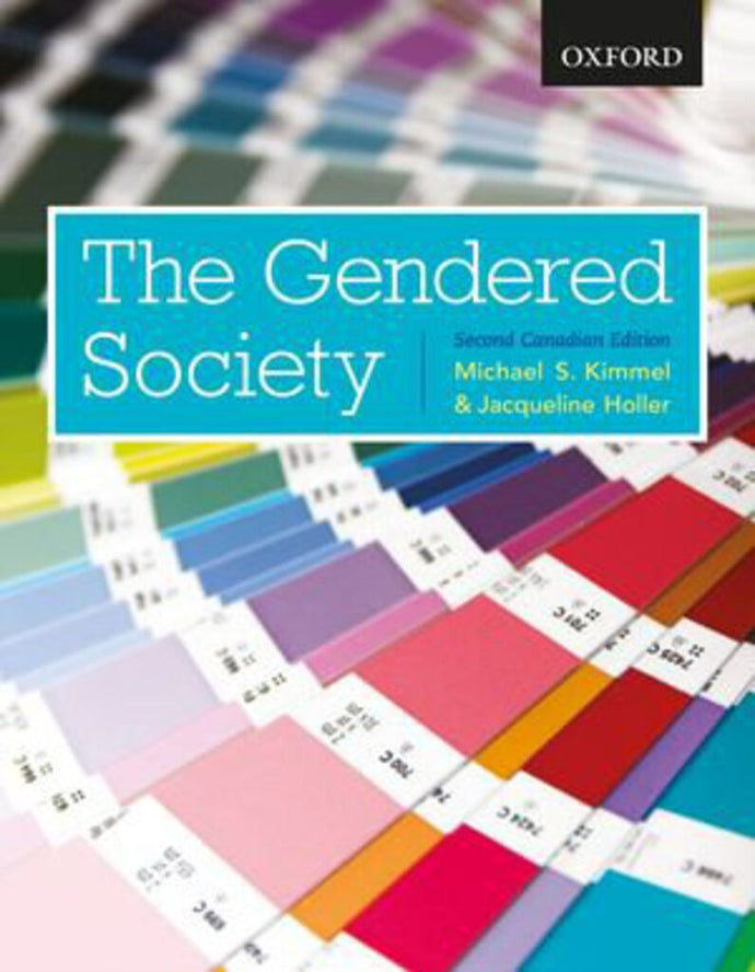 Gendered Society 2nd Canadian Edition by Michael S. Kimmel 9780199008223 *93c [ZZ]