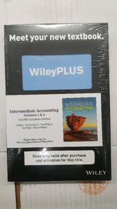 Intermediate Accounting WILEY PLUS ONLY V1 & V2 12th Edition by Kieso 9781119614272