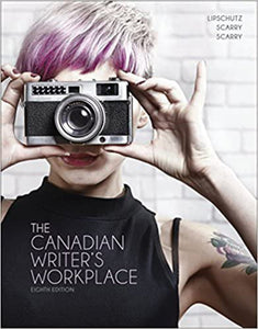 [A42] Canadian Writer's Workplace 8E 9780176582548 Lipschutz (USED:ACCEPTABLE; Shows minor wear/stain/wear)