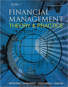 Financial Management 2nd Canadian Edition by Eugene Brigham, Michael Ehrhardt 9780176517304 (USED:GOOD) *AVAILABLE FOR NEXT DAY PICK UP* *Z38 [ZZ]