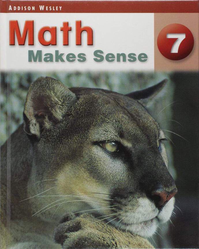 Math Makes Sense 7 Textbook 9780321235770 (USED:GOOD) MMS7 *139b