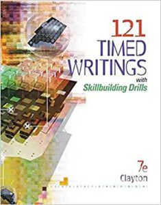 121 Timed Writings 7th Edition by Dean Clayton 9780538974905 (USED:GOOD:shows wear) *A60 [ZZ]