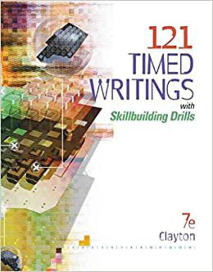 121 Timed Writings 7th Edition by Dean Clayton 9780538974905 (USED:ACCEPTABLE;shows wear)