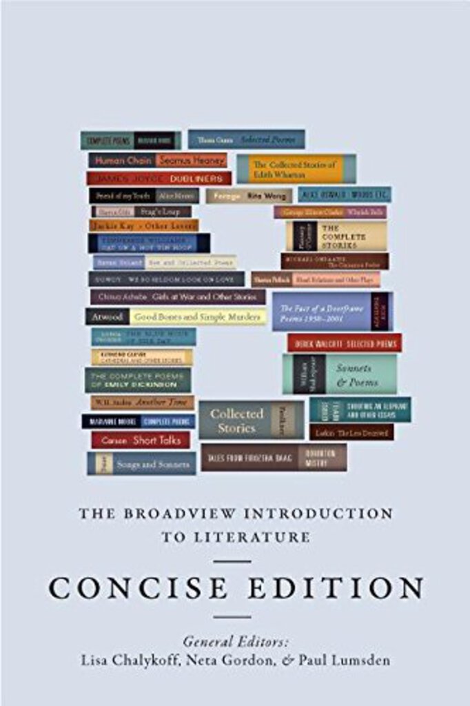 The Broadview Introduction to Literature, Concise Edition by Lisa Chalykoff 9781554812554 (USED:GOOD) *AVAILABLE FOR NEXT DAY PICK UP* *Z229