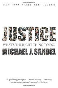 Justice by Michael J. Sandel 9780374532505 (USED:ACCEPTABLE;writing,markings) *AVAILABLE FOR NEXT DAY PICK UP* *Z118