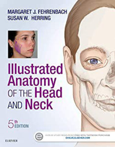 Illustrated Anatomy of the Head and Neck 5th Edition 9780323396349 (USED:GOOD; contains some highlights) *A21