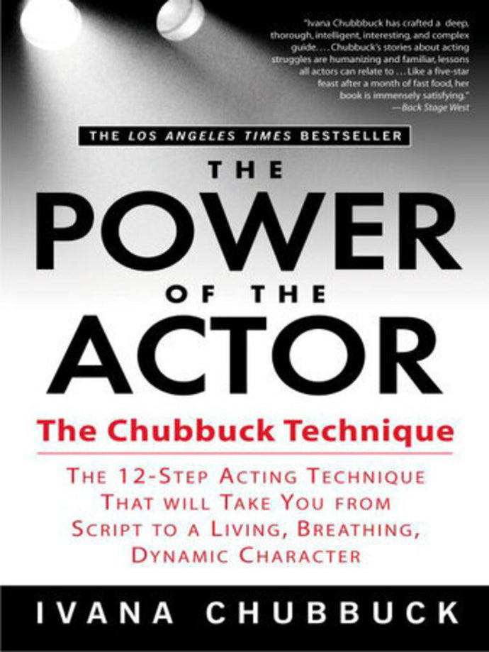 *PRE-ORDER 4-10 BUSINESS DAYS The Power of the Actor by Ivana Chubbuck 9781592401536 *144eb