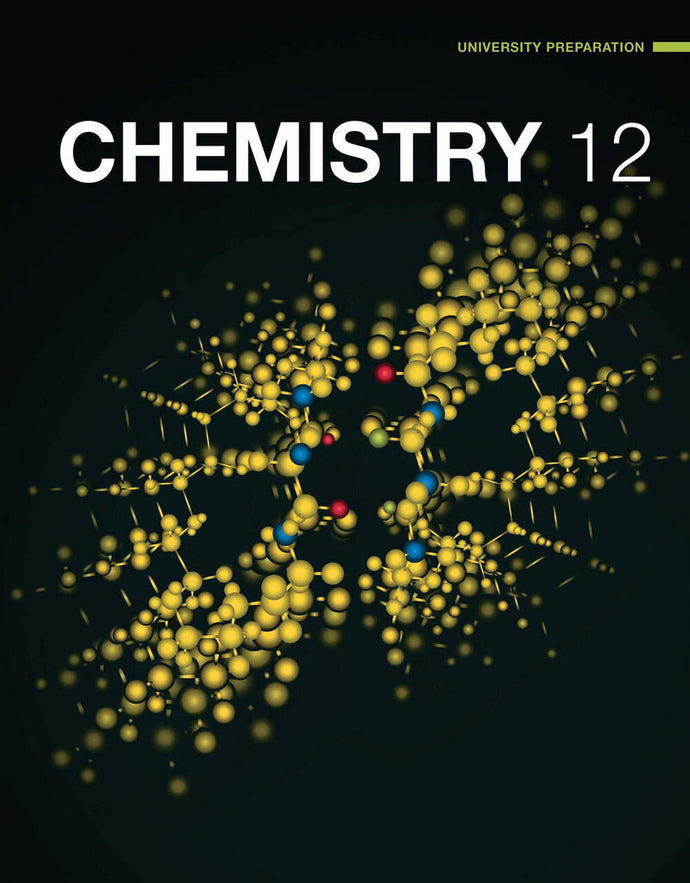 Chemistry 12 Student Book by DiGiuseppe 9780176520618 GR12 *138g