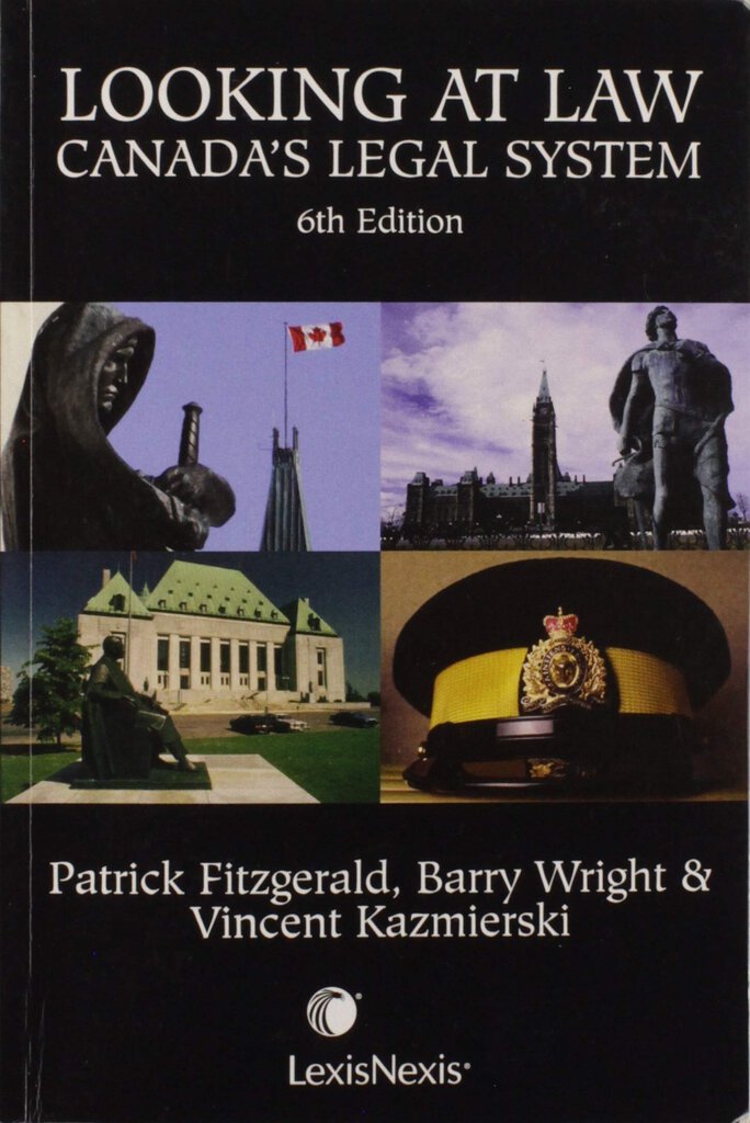 Looking at Law Canada's Legal System 6th Edition by Fitzgerald 9780433463047 (USED:ACCEPTABLE; major highlights/ shows wear) *AVAILABLE FOR NEXT DAY PICK UP* *Z268