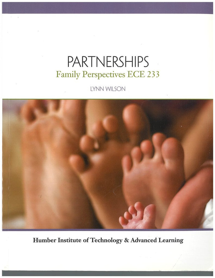 Partnerships Family Perspectives ECE233 by Lynn Wilson 9780176484415 (USED:GOOD) *D33 *AVAILABLE FOR NEXT DAY PICK UP *Z49 [ZZ]