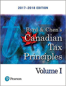 Canadian Tax 2017-2018 Volume 1 Byrd 9780134498201 (USED:ACCEPTABLE; shows wear, may contain writing) *AVAILABLE FOR NEXT DAY PICK UP* *Z105 [ZZ]