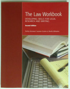 *PRE-ORDER, APPROX 2-3 BUSINESS DAYS* The Law Workbook 2nd edition by Shelley Kierstead 9781552393369 *FINAL SALE*
