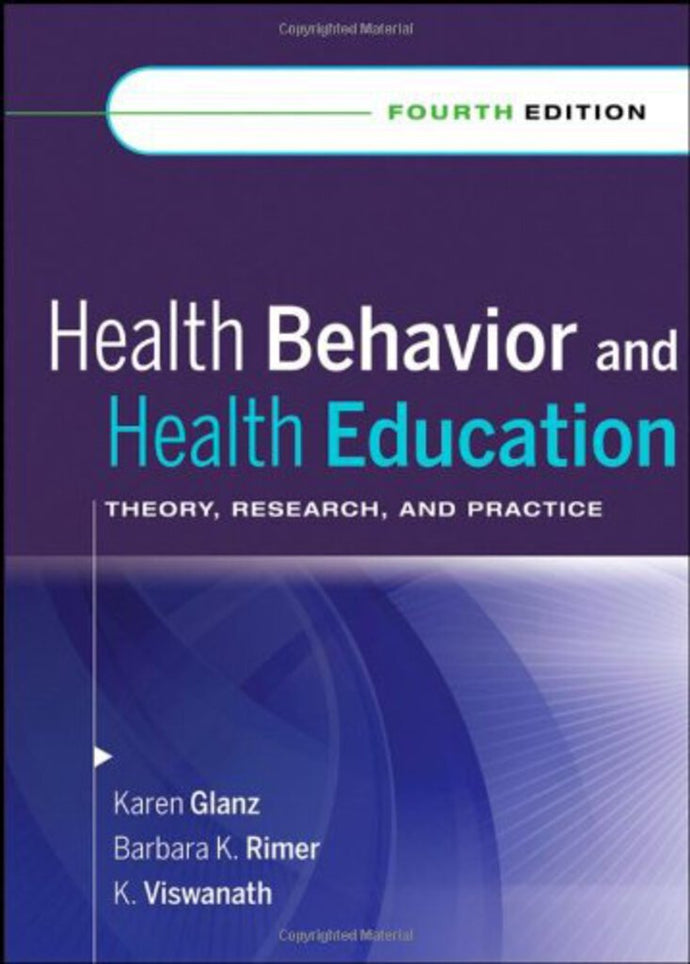 Health Behavior and Health Education 4th Edition 9780787996147 (USED:ACCEPTABLE;shows wear, highlights) *AVAILABLE FOR NEXT DAY PICK UP* *Z2 [ZZ]