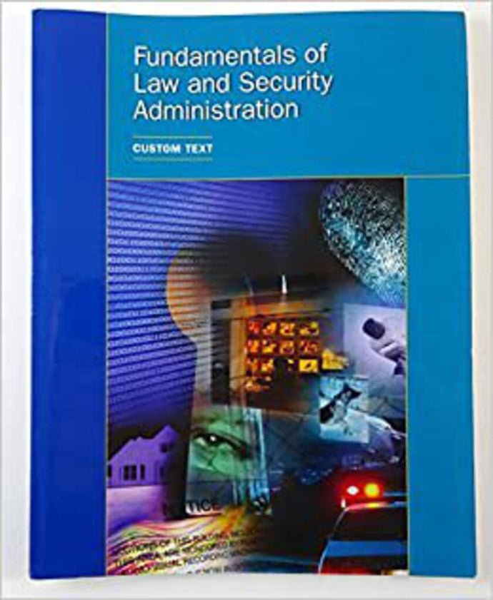 Fundamentals of Law and Security Administration Custom Text Mark Anthony Rohlehr 9781552392775 (USED:ACCEPTABLE:minor water damage) *AVAILABLE FOR NEXT DAY PICK UP* *Z10 [ZZ]