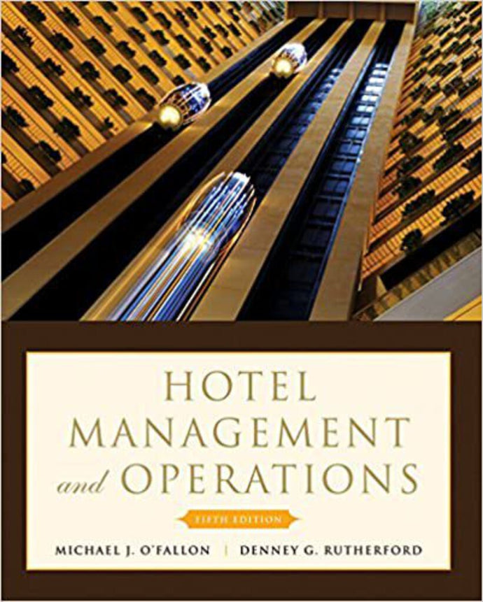Hotel Management & Operations by O'Fallon 9780470177143 *125a [ZZ]