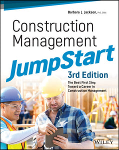 *PRE-ORDER, APPROX 7 BUSINESS DAYS* Construction Management JumpStart 3rd edition by Barbara J. Jackson 9781119451013 *115e