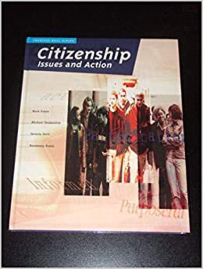 Citizenship by Mark Evans 9780130889430 (USED:ACCEPTABLE;markings;shows wear) *A61