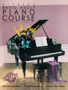 *PRE-ORDER, APPROX 2-3 BUSINESS DAYS* Alfred's Basic Adult Piano Course Lesson Book Level One by Willard A. Palmer 9780882846163 *138h