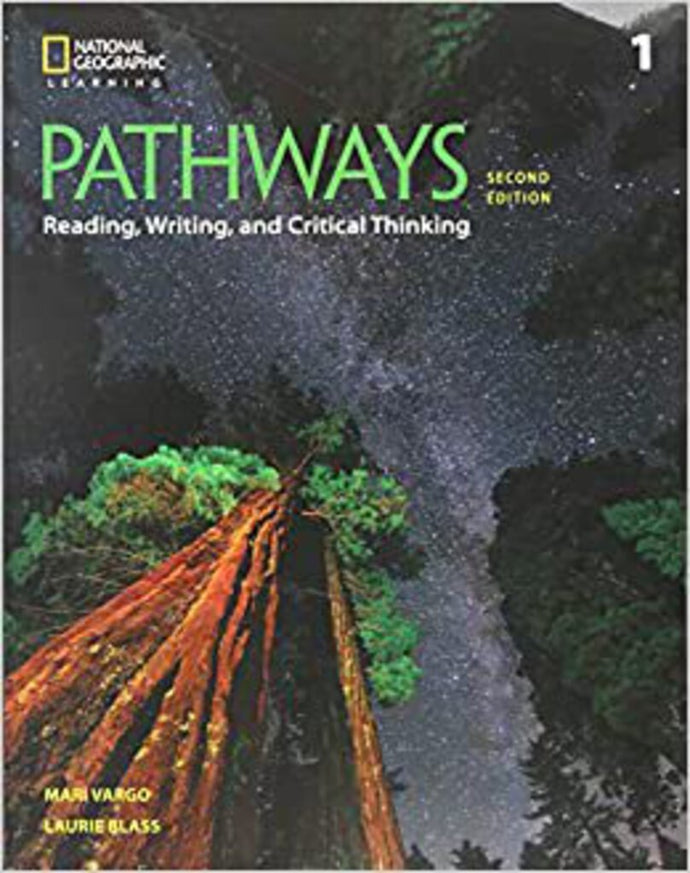 *PRE-ORDER APPROX 4-10 BUSINESS DAYS* Pathways Reading, Writing, and Critical Thinking 1 2nd Edition + OLWB Sticker by Mari Vargo 9781337625104 *77d *FINAL SALE*