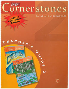 Cornerstones Canadian Language Arts Teacher's Guide 2 by Farr 9790771512451 (USED:GOOD) *AVAILABLE FOR NEXT DAY PICK UP* *Z42 [ZZ]