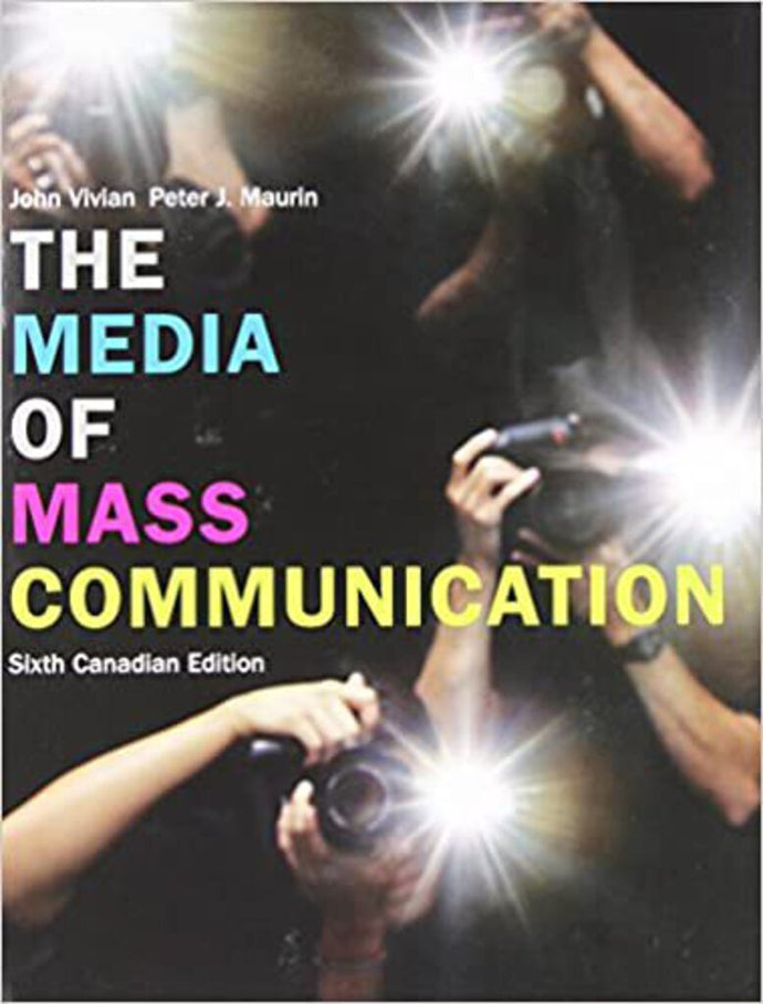 Media of Mass Commmunication 6th Edition by John Vivian 9780205711758 (USED:ACCEPTABLE;shows wear;minor highlights) **AVAILABLE FOR NEXT DAY PICK UP* *Z41 [ZZ]