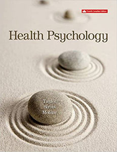 Health Psychology 4th Canadian Edition by Danielle S. Molnar 9781259362156 *Z67 [ZZ]