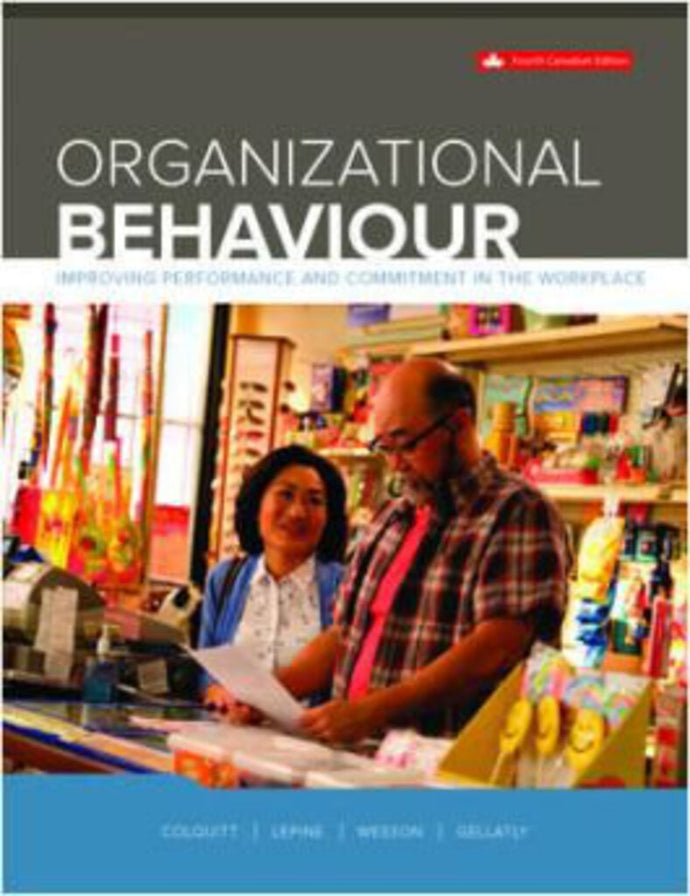 SmartBook Connect Ebook Organizational Behaviour 4th Canadian edition by Colquitt 9781260305357 *fr1 [ZZ]