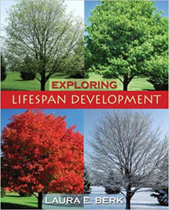 Exploring Lifespan Development by Laura E. Berk 9780205522682 (USED:GOOD) *AVAILABLE FOR NEXT DAY PICK UP* *Z31 [ZZ]