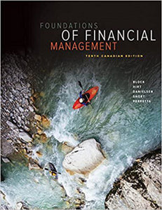 Foundations of Financial Management 10th Edition 2015 by Stanley B. Block, Geoffrey A. Hirt 9781259024979 (USED:GOOD) *AVAILABLE FOR NEXT DAY PICK UP* *Z68 [ZZ]