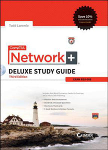 CompTIA Network+ Deluxe Study Guide, 3rd Edition Todd Lammle (USED:GOOD) *AVAILABLE FOR NEXT DAY PICK UP *Z63 [ZZ]