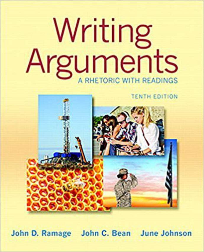 Writing Arguments 10th Edition by John D. Ramage 9780321906731 (USED:ACCEPTABLE;shows wear) *AVAILABLE FOR NEXT DAY PICK UP* *Z34 [ZZ]