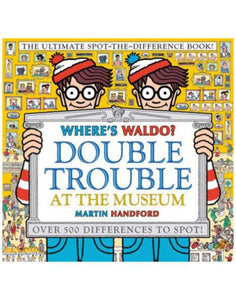 Where's Waldo? Double Trouble at the Museum: The Ultimate Spot-The-Difference Book 9781536201390 *AVAILABLE FOR NEXT DAY PICK UP* *Z20