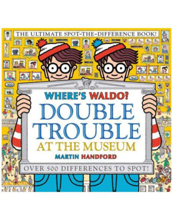 Where's Waldo? Double Trouble at the Museum: The Ultimate Spot-The-Difference Book 9781536201390 *AVAILABLE FOR NEXT DAY PICK UP* *Z20