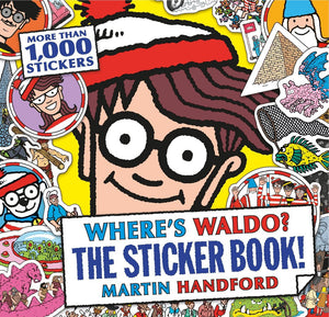 Where's Waldo? the Sticker Book! 9780763681289 **AVAILABLE FOR NEXT DAY PICK UP* *Z20