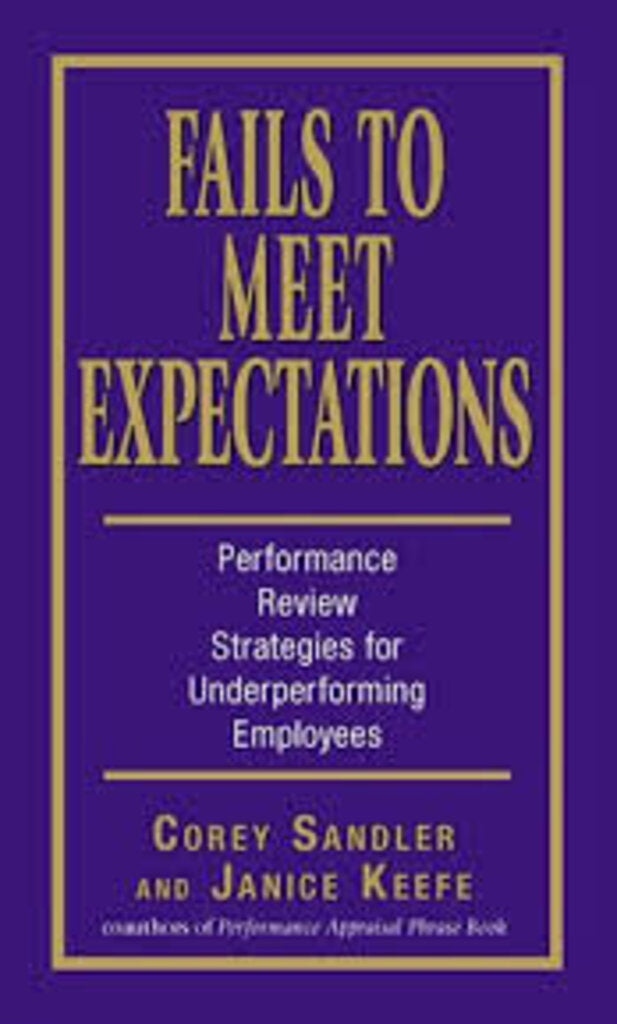 Fails to Meet Expectations by Corey Sandler 9781598691450 (USED:GOOD) *AVAILABLE FOR NEXT DAY PICK UP* *Z69